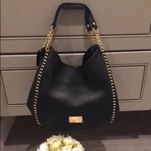 BEBE Colette Triple Entry Faux Leather Purse